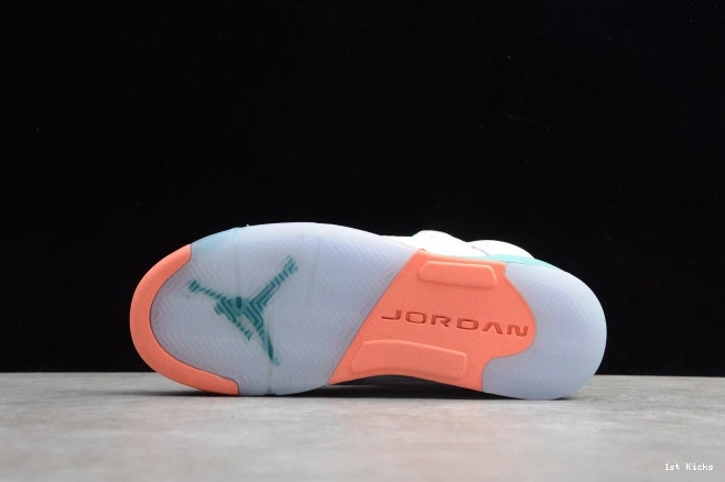 1st Kicks Shoes Jordan GS Aqua Air 5 Light 440892-100 0724